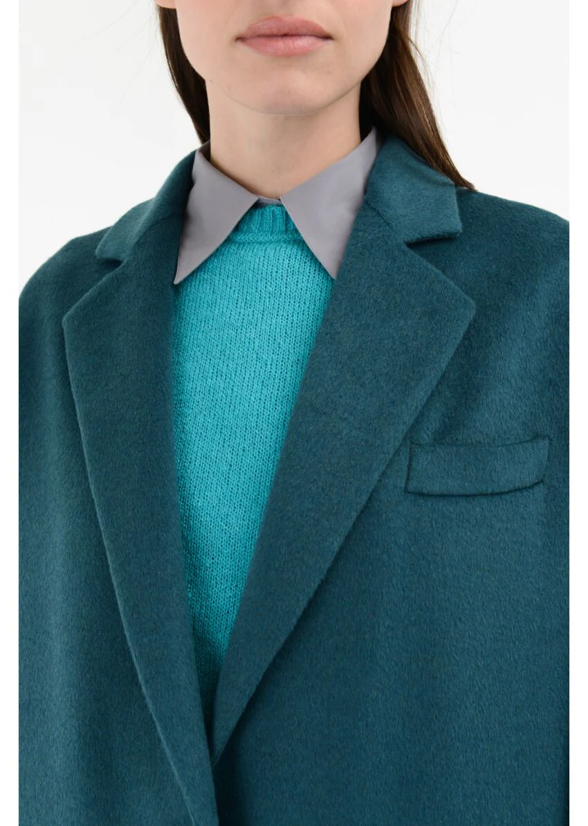 Giacca over panno misto lana - Manuel Ritz - Image 3